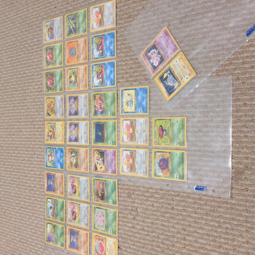 34 Pokemon Ccard lot Jungle Set